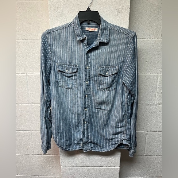 H&M Other - H&M Blue and White Striped Shirt. Medium